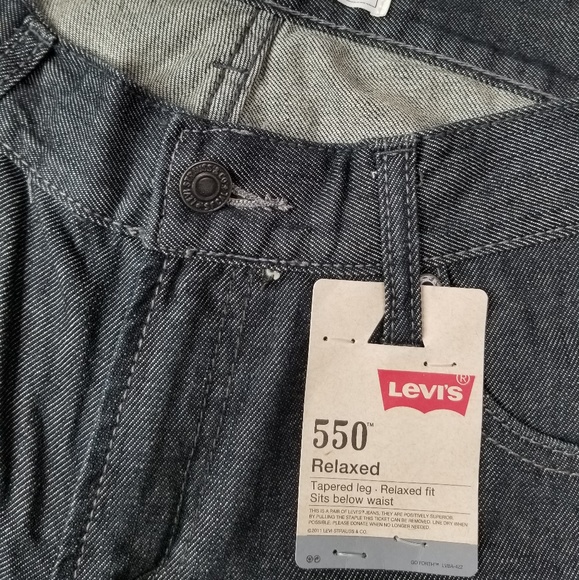 Levi's Other - New Levi's kids husky sz 8 denim Jean's 550 Relax